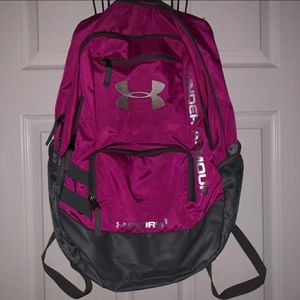 pink under armor backpack